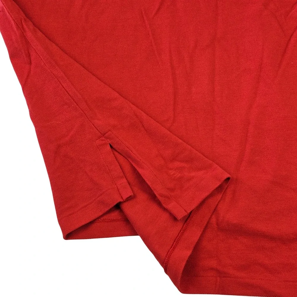 Polo Ralph Lauren Men's Classic Fit Red Short Sleeve Pique Polo Shirt Medium